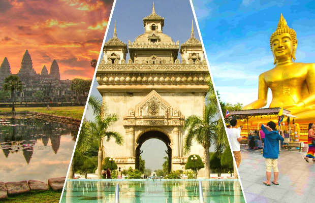 Tour hành hương Lào Campuchia Thái Lan 9N8Đ trọn gói