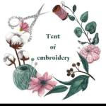 Tent of embroidery